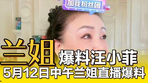 兰姐爆料汪小菲视频在线观看,汪小菲视频在线观看，独家爆料引热议